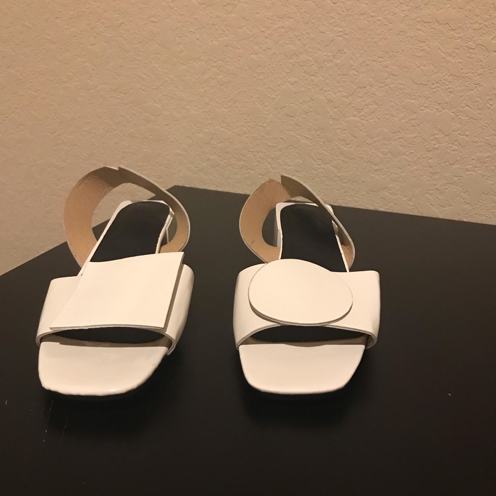 Elegant White Women's Sandals